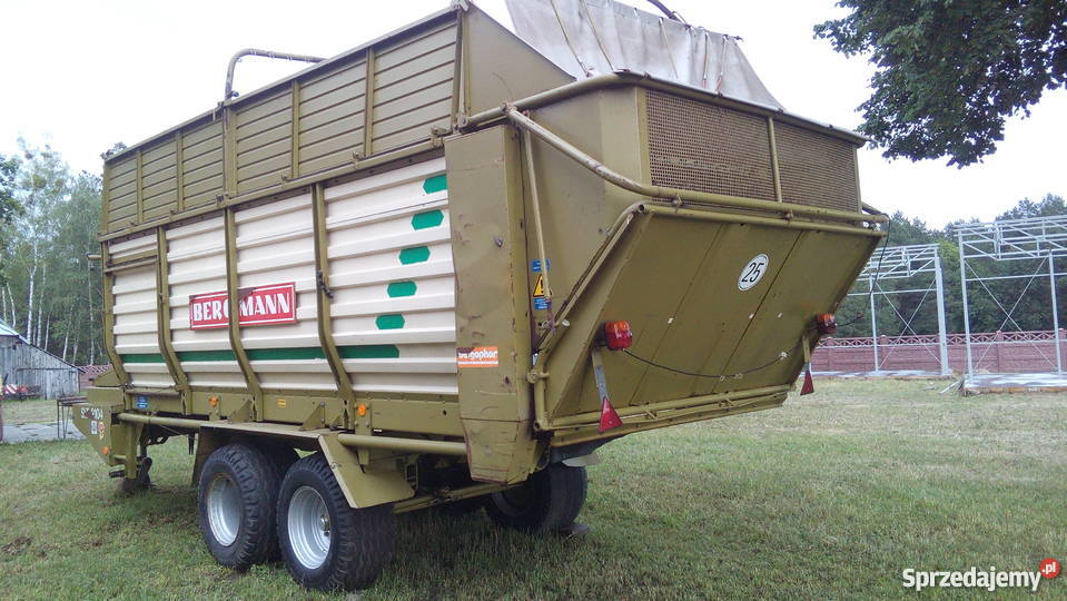 Przyczepa samozbierająca Bergmann SLT 2104 8 TON Łyse