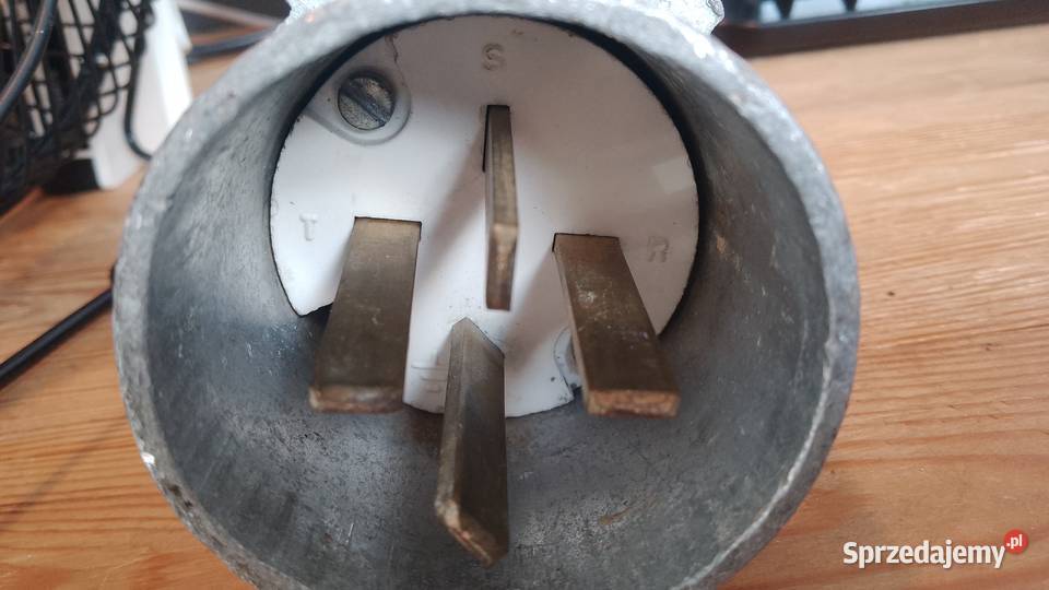Wtyczka siłowa aluminiowa 32A 500V 4P IP44 Olsztyn