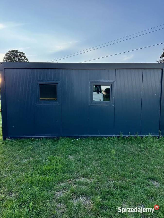 Kontener socjalny pawilon z płyty warstwowej Kutno