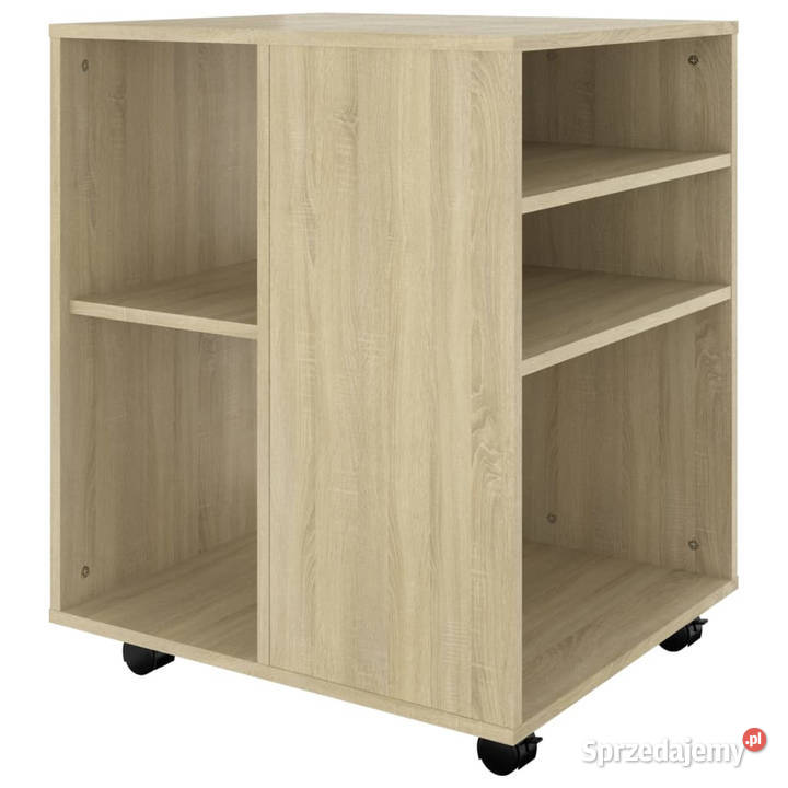 Szafka na kółkach dąb sonoma 60x53x72 WM808461 Warszawa
