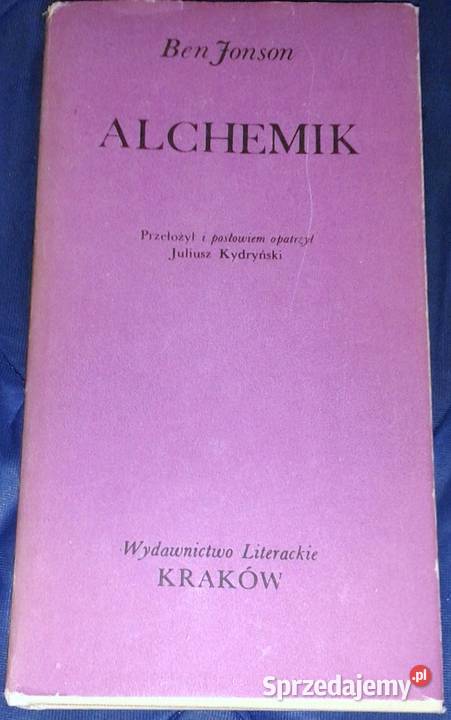Alchemik Ben Jonson Chełm sprzedam