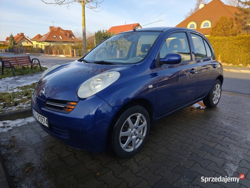 Nissan Micra K12 12 80 2003r dolnośląskie