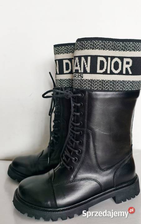 Buty kozaki christian dior CD gwiazda skóra Warszawa