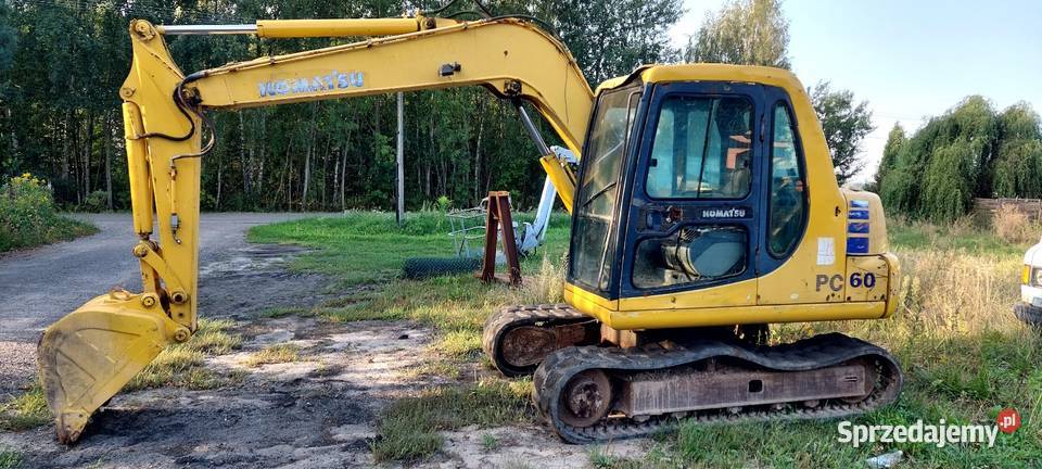 Koparka Komatsu PC60 waga 6t