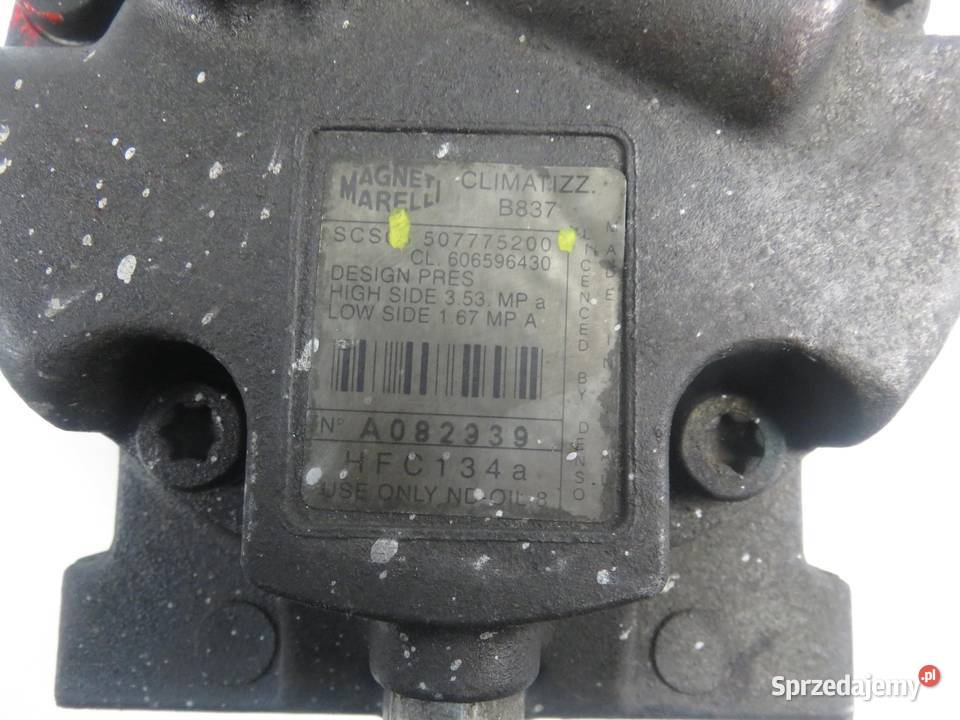 KOMPRESOR KLIMATYZACJI BRAVO I 19 JTD 507775200 sprzedam