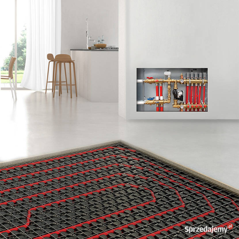 Schemat projekt ogrzewanie podłogowe kujawsko-pomorskie Toruń usługi budowlane