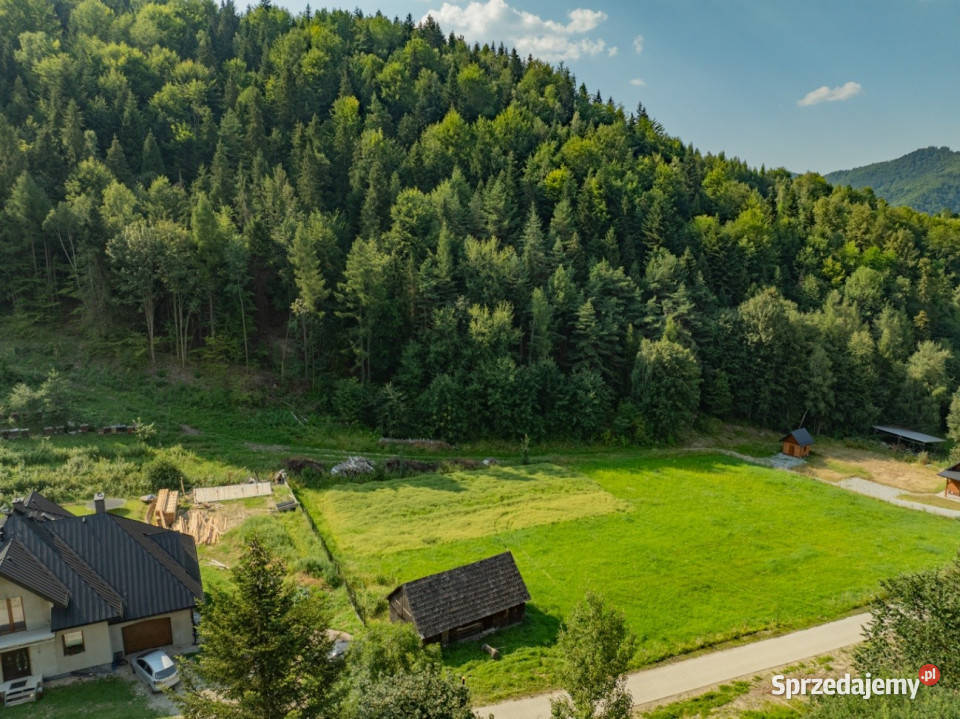 Działka budowlana Ochotnica Dolna W sercu Gorców 134500m2