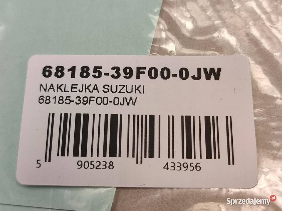 NAKLEJKA GSXR SUZUKI 6818539F000JW OEM