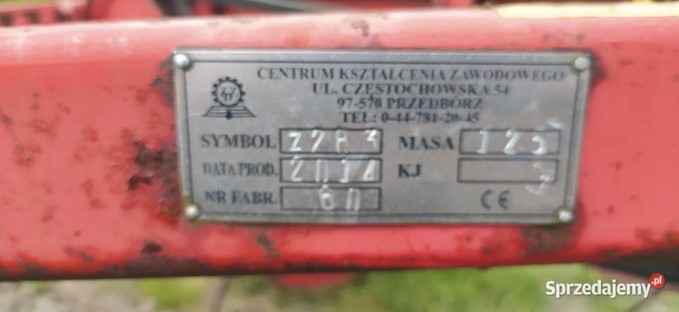 Przetrząsacz karuzelowy pająk Piotrków Trybunalski