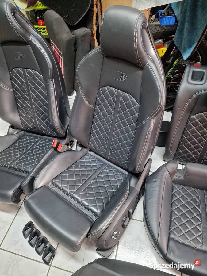 Fotele audi s5 rs5 8f f5 s4 b9 pompowane masaż Skoczów sprzedam