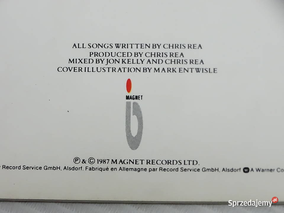 Chris Rea Dancing With Strangers Winyl LP VG