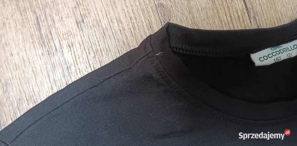 Bluzka bluza czarna coccocrillo 152 Zbylitowska Góra