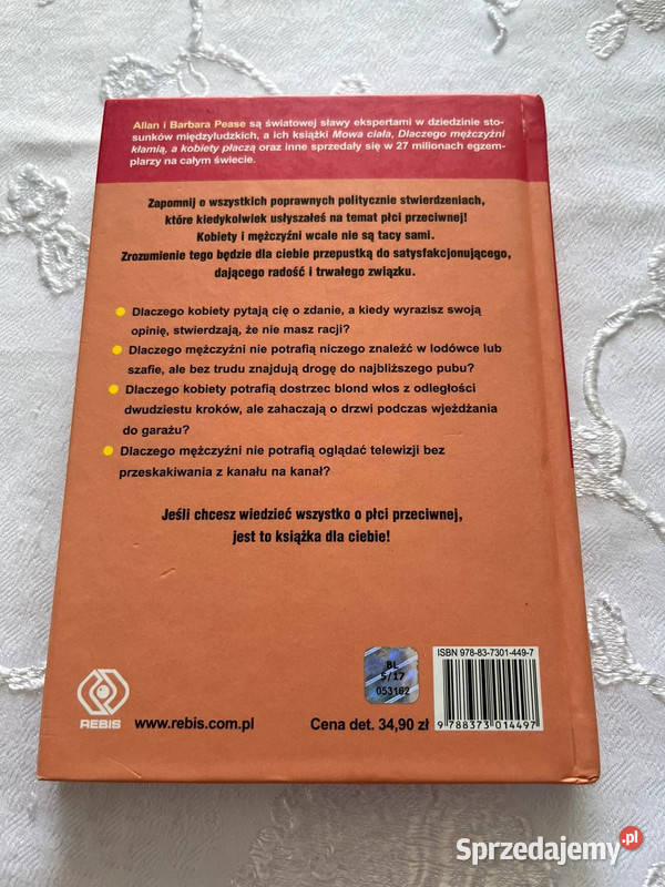 Książka Dlaczego mężczyźni ISBN 9788373014497 Bielsko-Biała