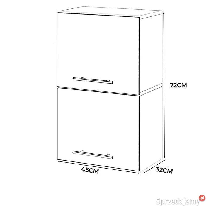 Szafka Kuchenna Wisząca Klapowa Modułowa 45 32cm Elbląg