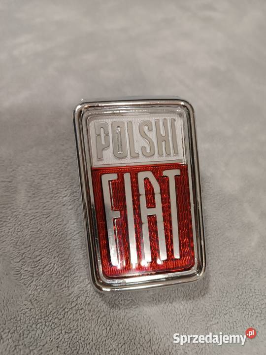 Znaczek emblemat Polski Fiat sprzedam