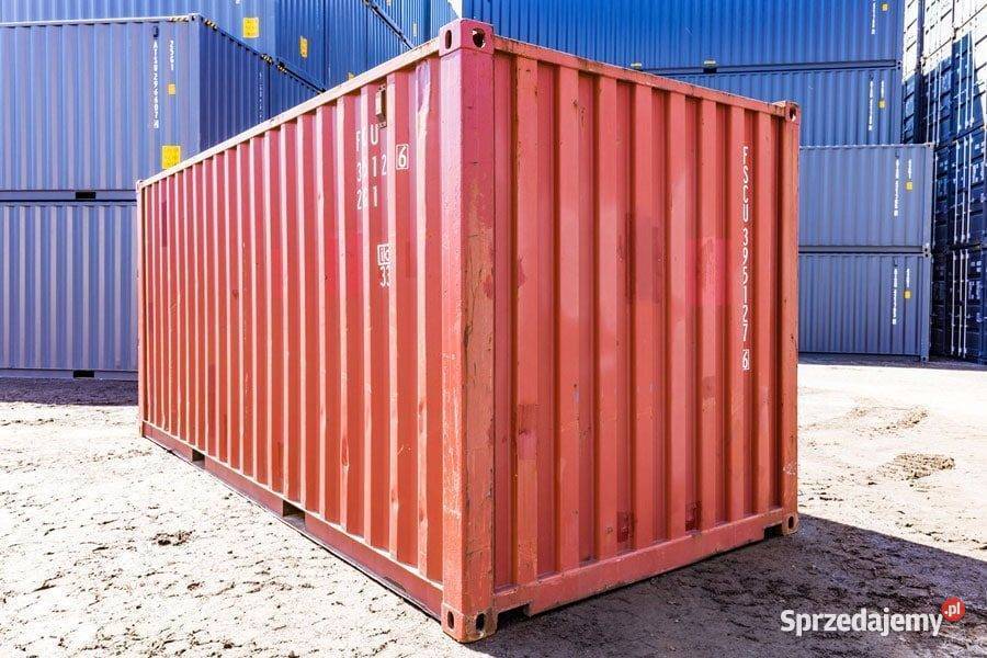 Kontener morski 20DV 6 metrowy używany małopolskie Kraków sprzedam