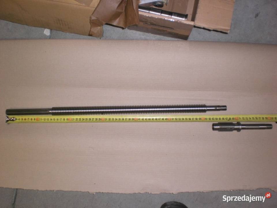 Śruba z nakrętką do tokarki TUR560 Katowice