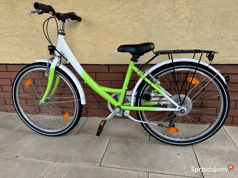 Rower dziecka koła 24 miejski młodzieżowy góral Garwolin