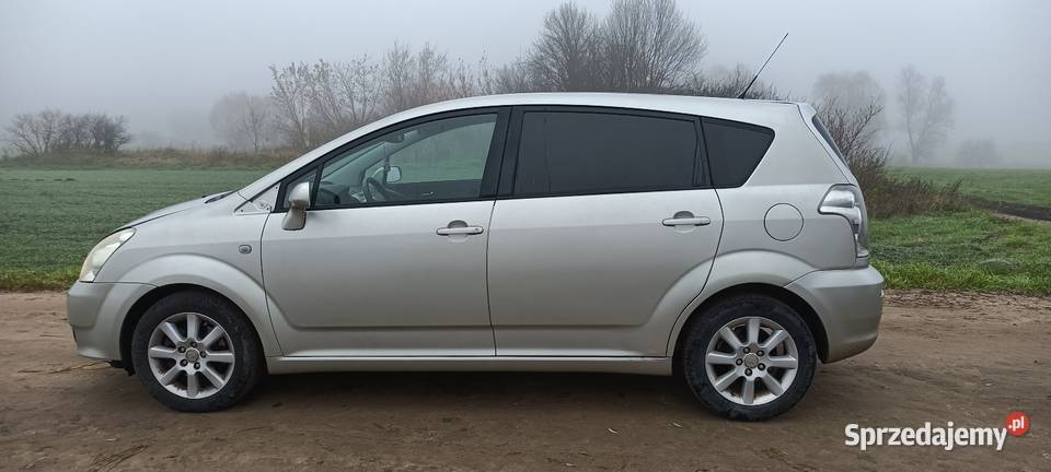 Toyota Corolla Verso 2006 18 VVTi 7 osobowa ogranicznik prędkości Bielsk