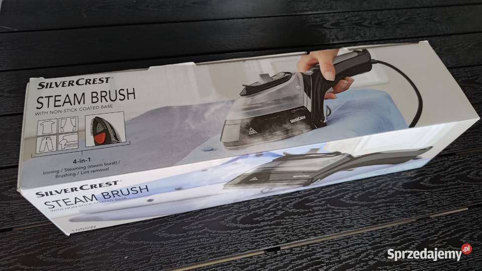 NOWA szczotka parowa SilverCrest 1000W parownica