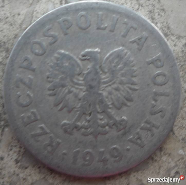 POLSKA50 GROSZY1949 r bzAL Legionowo