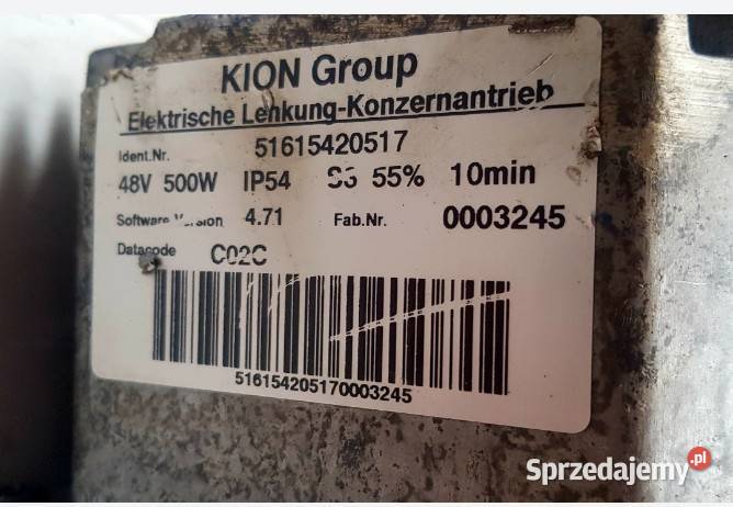 Zintegrowany silnik skrętu still fmx 51615420504 Tomaszów Mazowiecki