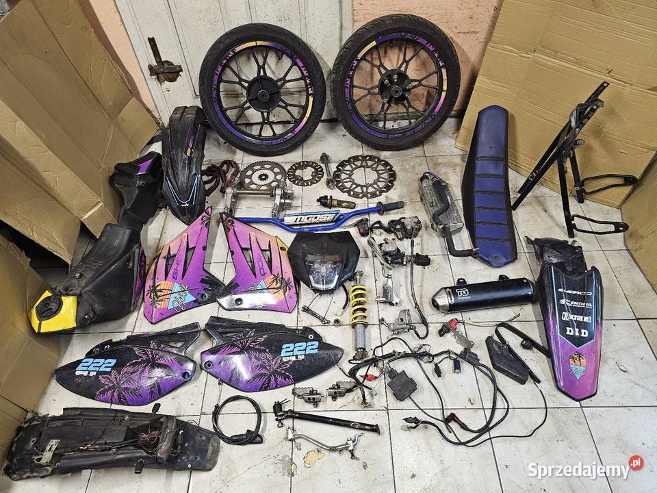 Sherco HRD 50 części hrd50 owiewka koło bak dolnośląskie Jelenia Góra