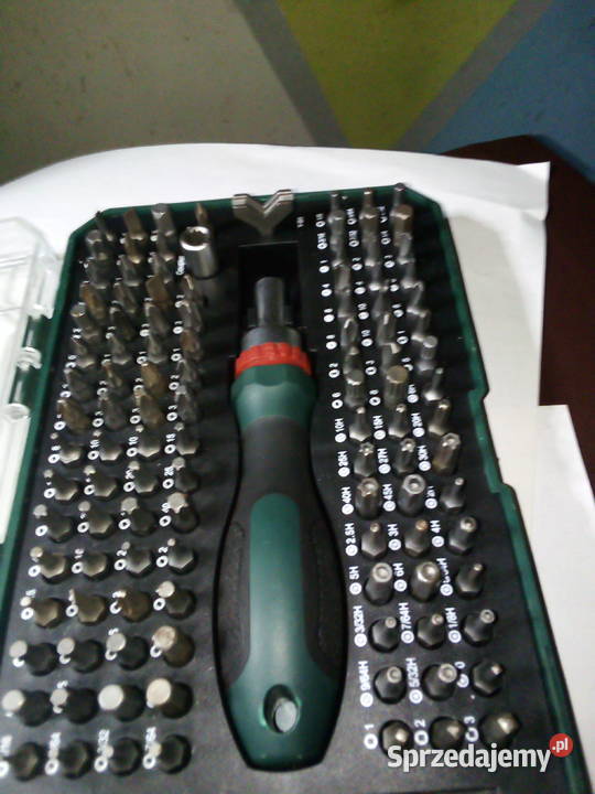 PARKSIDE zestaw bitów wkrętak z grzechotką 115 dolnośląskie Wrocław