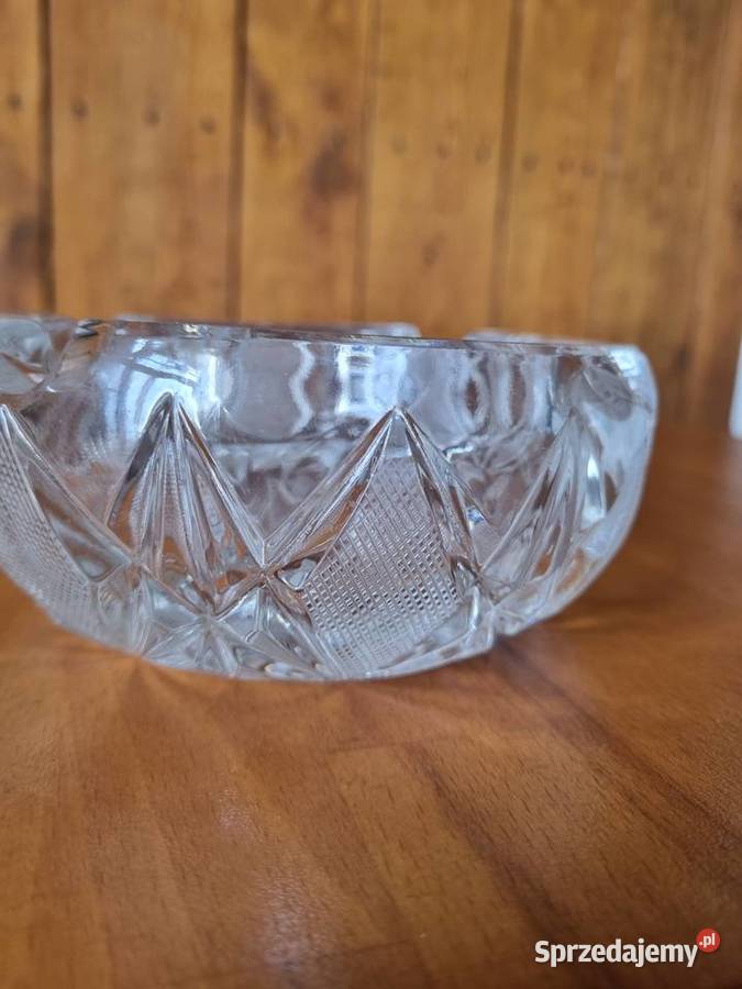 Kryształowa popielniczka Warszawa