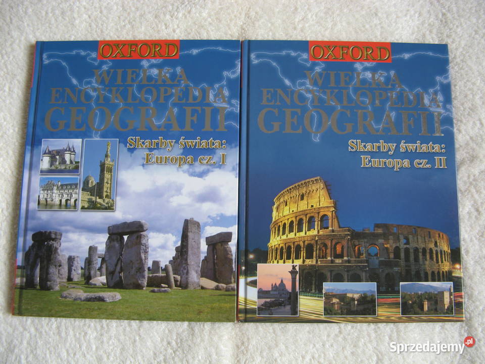 Oxford Wielka Encyklopedia Geografii komplet 16 Poznań sprzedam