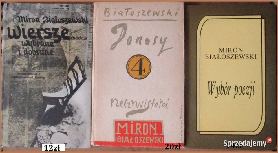 Miłosz Wiersze CzMiłosz wiersze łódzkie Łódź