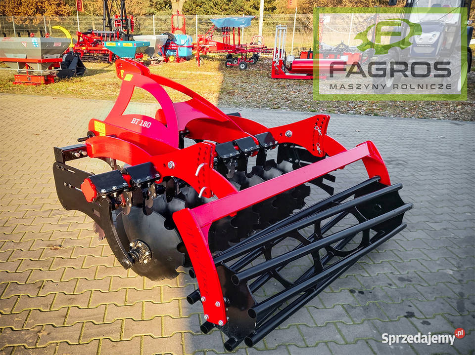 NOWA talerzowa brona talerzówka LEKKA agregat nieuszkodzony Agregaty Łomża