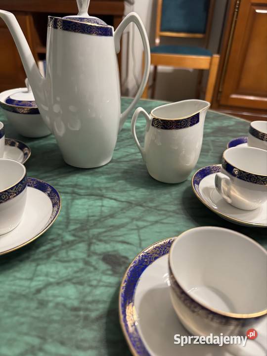 Chodzież antyk porcelanowy serwis kawowy komplet Częstochowa