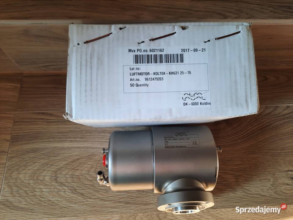 Alfa Laval zawór trójdrożny Koltek Valves DN 65 świętokrzyskie Kielce