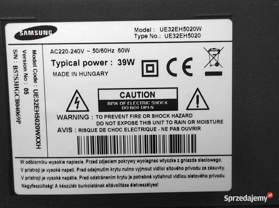 Sprzedam telewizor Samsung 32 LED TV Wrocław