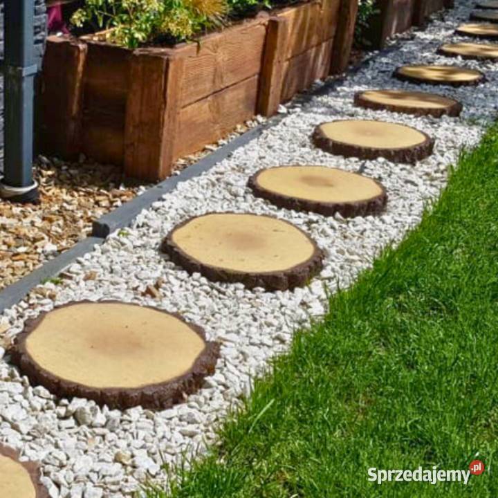 Drewniane Koło 45 Grube Imitacja Drewna do Gdów