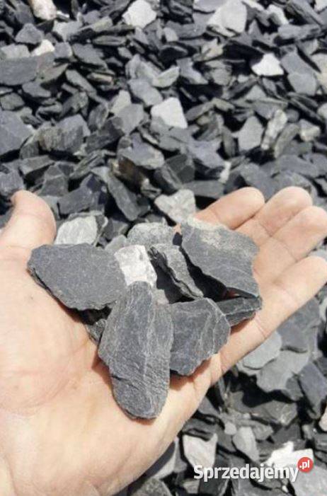 Kora Antracytowa czarna kora kamienna łupek grys Opole sprzedam