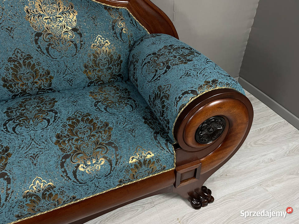 Antyczna SOFA BIEDERMEIER z 1880 roku Łódź