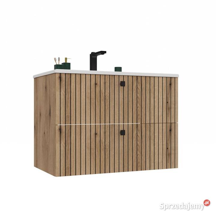 Szafka pod umywalkę TIGO 80 2S Dąb Evoque