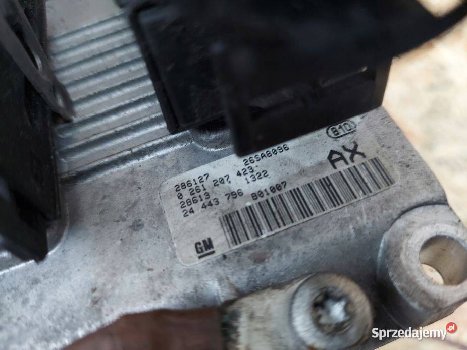 STEROWNIK SILNIKA KOMPUTER OPEL 12 0261207423 osobowe śląskie Gliwice