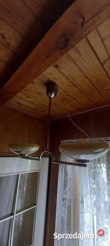 Dwuramienny żyrandol w stylu Art Deco 2 Wysyłka łódzkie Skierniewice