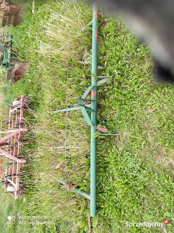 Agregat 210 m Pług 2i3 skibowy rozsiewcz i brona