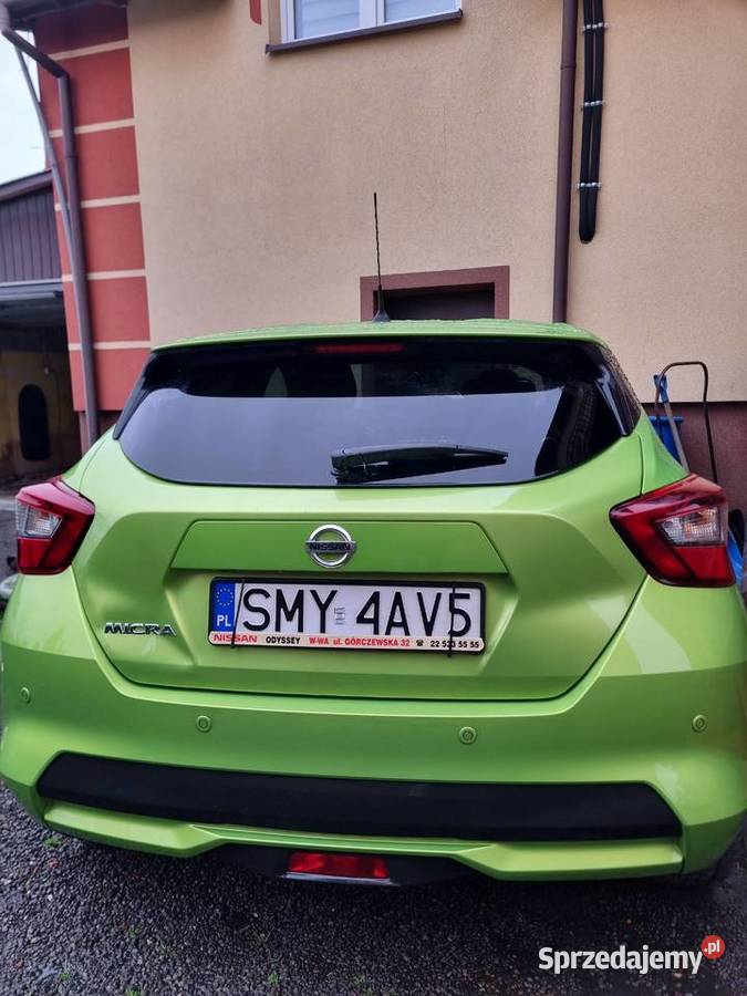 Nissan Micra 09 tce 2017r 91KM Myszków
