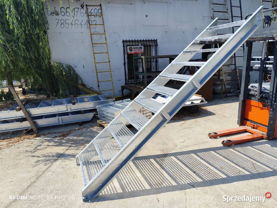 Schody metalowe wema wejście na 225 11 stopni lubelskie