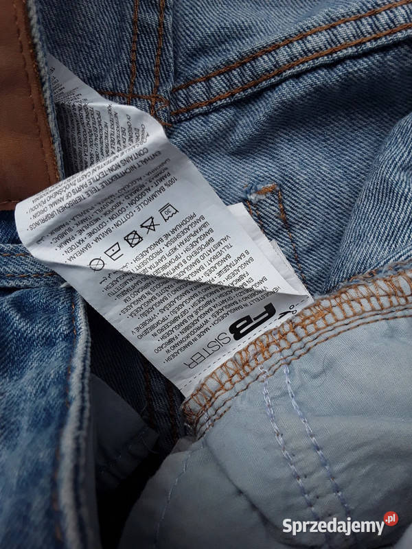 Spodnie jeans rXXS z dziurami Yorker mazowieckie Warszawa sprzedam
