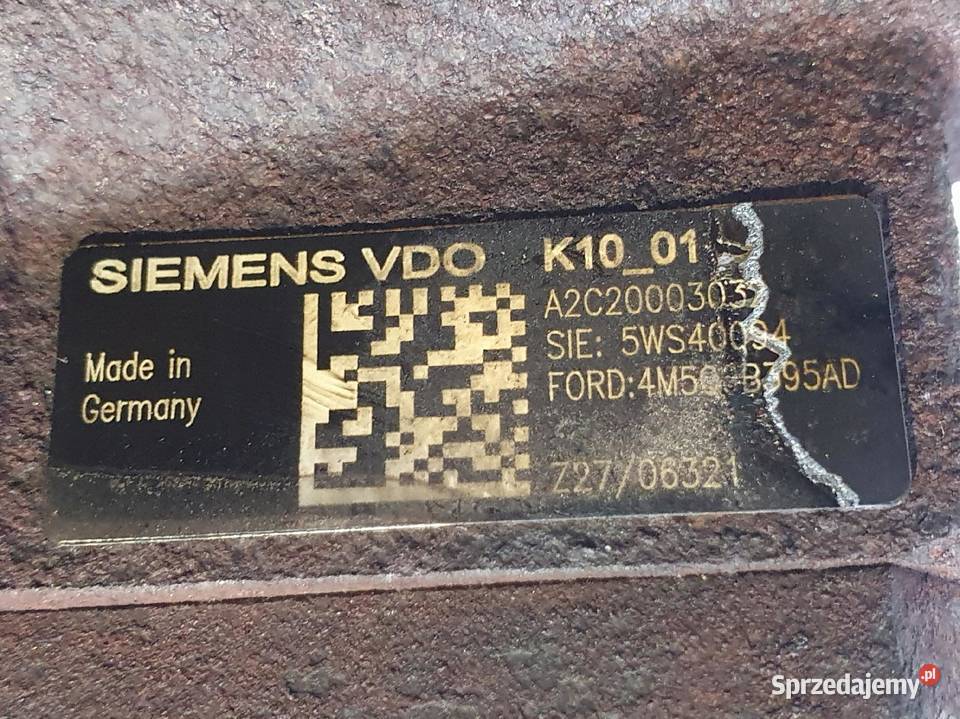 POMPA WTRYSKOWA Ford S 18 TDCI paliwa osobowe Chełm