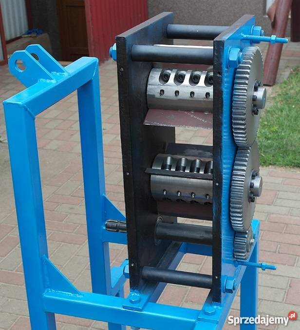 MECHANIZM RĘBAKA 2 wałowy 6nożowy kompletny lubelskie Biłgoraj