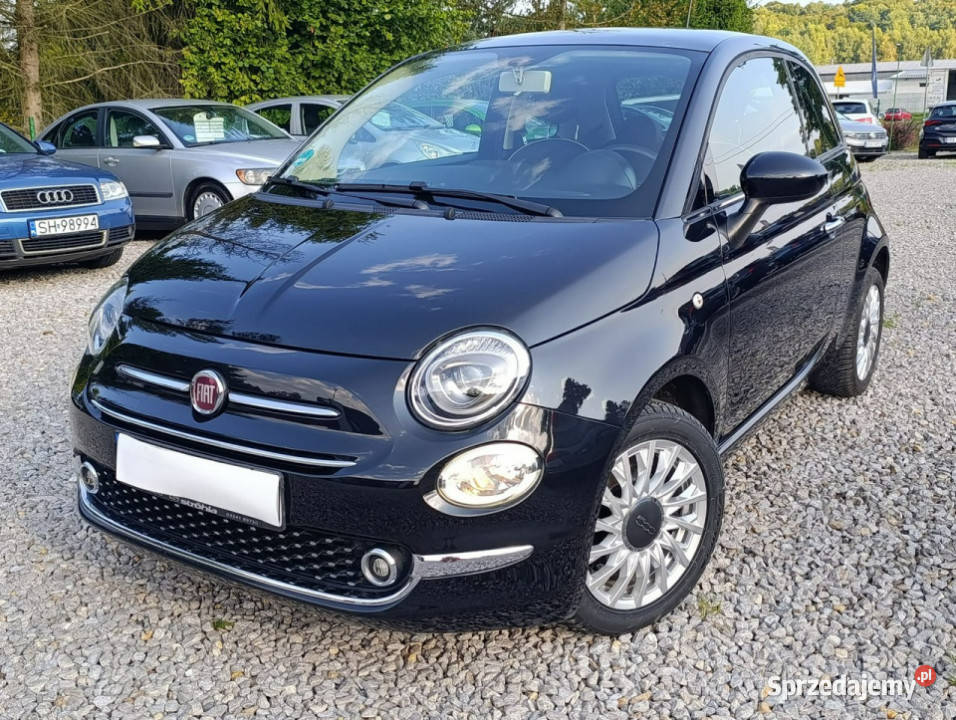 Fiat 500 Fiat 500 bezwypadkowy serwisowany wielofunkcyjna kierownica małopolskie Dulowa sprzedam