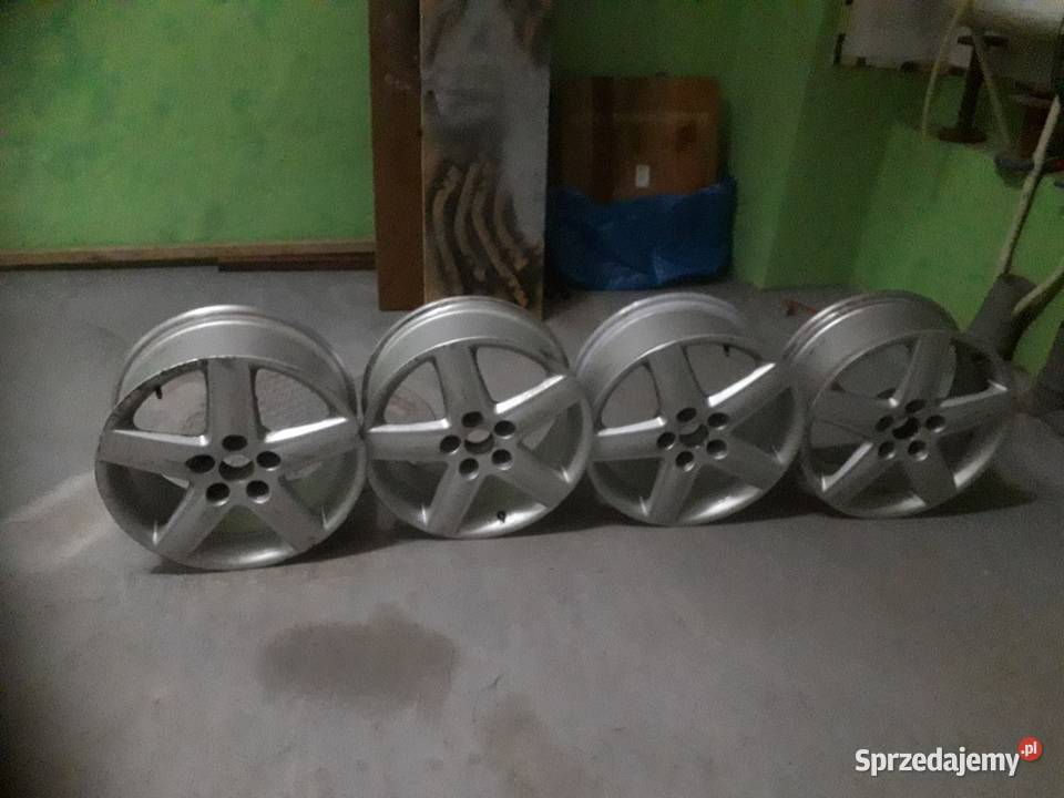 Alufelgi AudiVW 17x75J 4 używane Zamiana mazowieckie sprzedam
