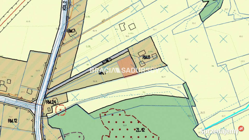 Grunt 1004 metry Podolany 1004m2 sprzedam